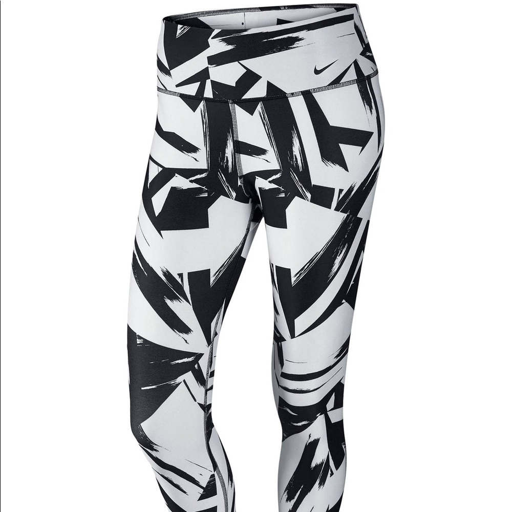 Nike Abstract-Print Dri-Fit® Leggings